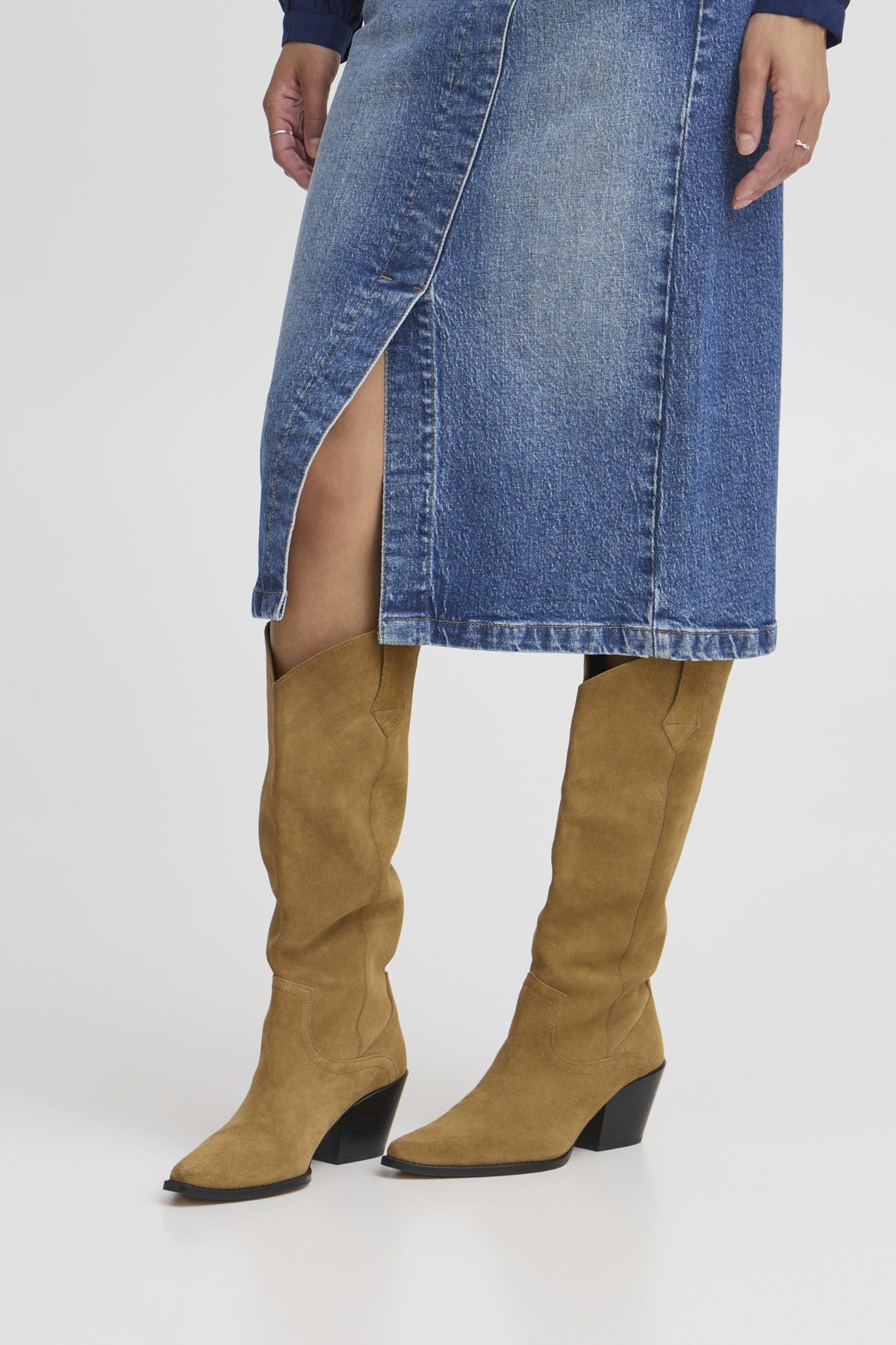 B YOUNG BYLARA WRAP SKIRT